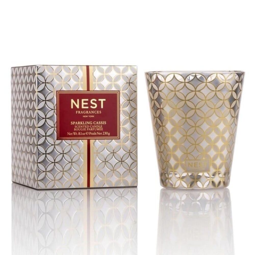 NEST Fragrances New York Single wick candle Sparkling Cassis 8.1 oz 230 g NEW